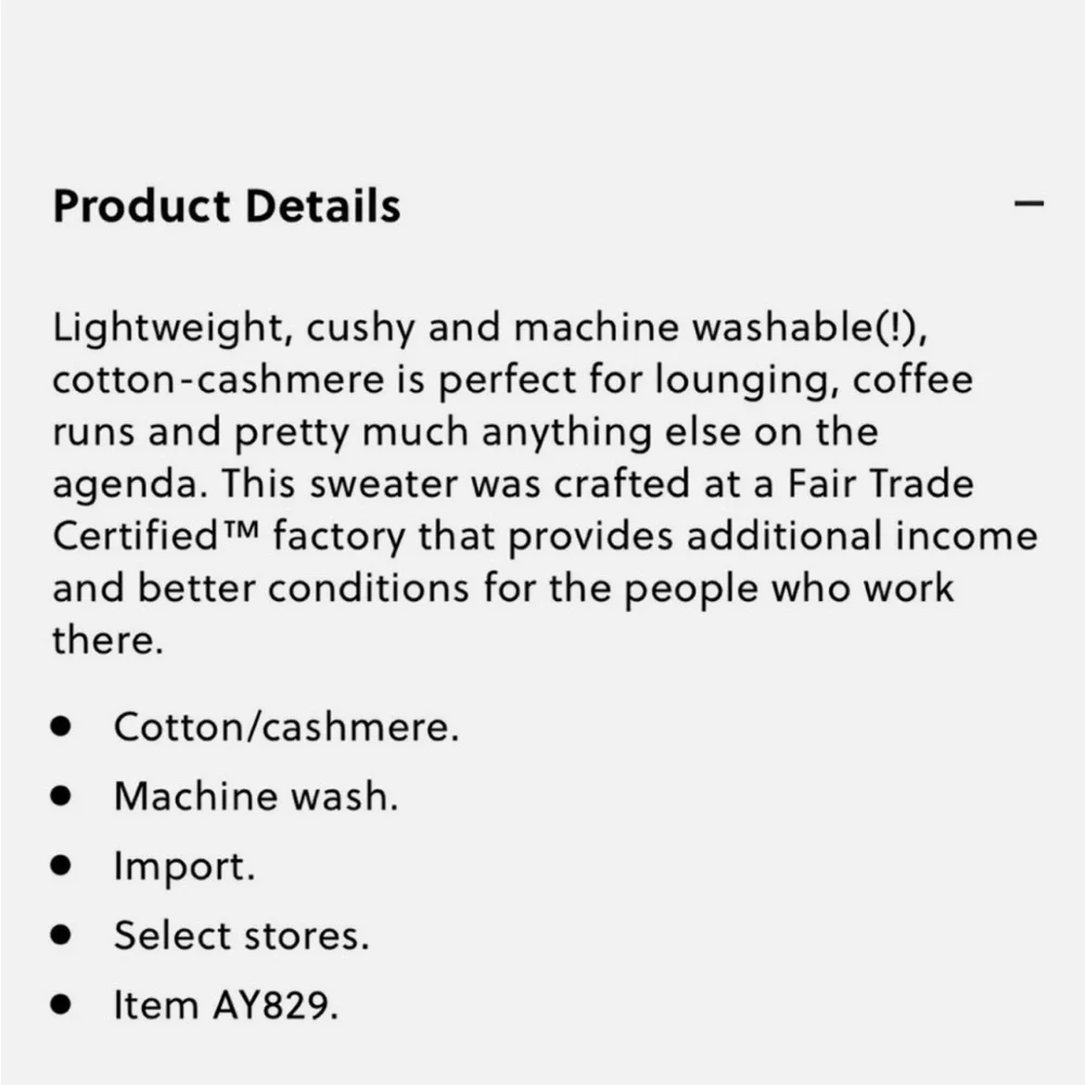 J Crew Cotton Cashmere Pullover Sweater - Picture 3 of 7